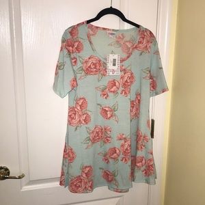 NWT LuLaRoe Floral Perfect T